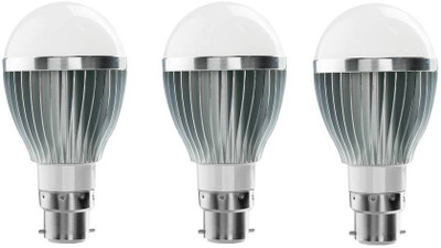 

Novahertz 5 W Standard LED Bulb(White, Pack of 3)