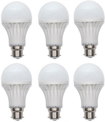 

Indian Led Bulb 3 W Standard B22 LED Bulb(White, Pack of 5)