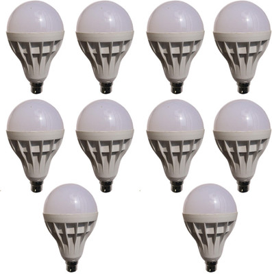 

Galaxy 15 W Standard B22 LED Bulb(White, Pack of 10)