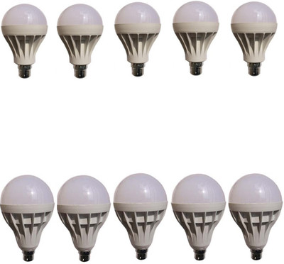 

Galaxy 12 W, 18 W Standard B22 LED Bulb(White, Pack of 10)