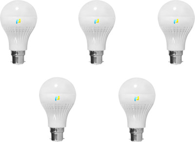 

Finike 9 W Standard B22 LED Bulb(White, Pack of 5)
