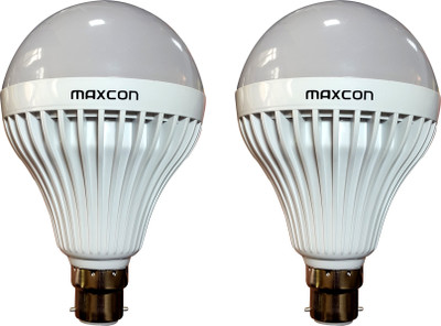 

Maxcon 12 W Standard B22 LED Bulb(White, Pack of 2)