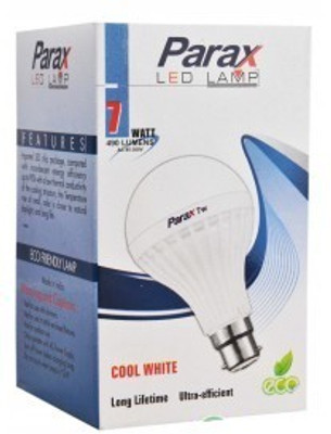 

Parax 7 W Standard B22 LED Bulb(White)