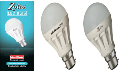 

Khaitan 8 W Standard B22 LED Bulb(White, Pack of 2)