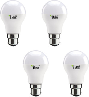 

Imperial 9 W Round B22 LED Bulb(Multicolor, Pack of 4)