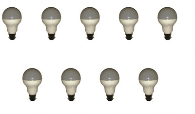 

AnnieBlossom 7 W Standard B22 LED Bulb(White, Pack of 9)