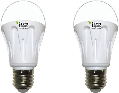 

Imperial 9 W Standard E27 LED Bulb(Yellow, Pack of 2)