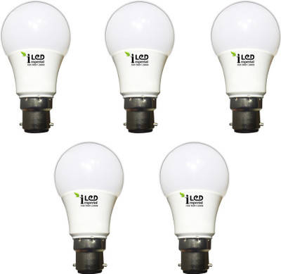 

Imperial 5 W Standard B22 LED Bulb(Yellow, Pack of 5)