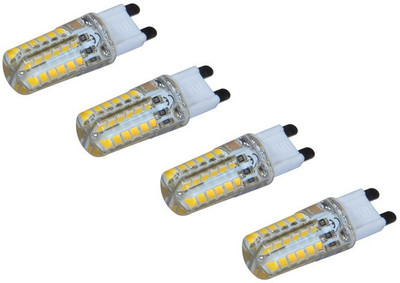 Imperial 3 W Standard G9 LED Bulb(Yellow, Pack of 4)