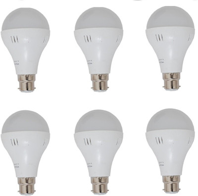 

Home Delight 7 W Standard B22 LED Bulb(White, Pack of 6)