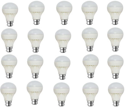 30% OFF on Rashmi 5 W Standard LED Bulb(White, Pack of 20)
