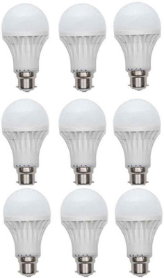

Home Delight 3 W Standard B22 LED Bulb(White, Pack of 9)