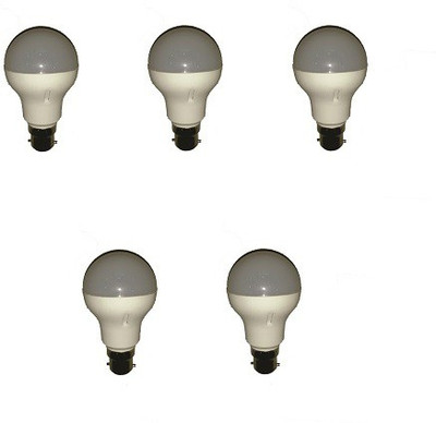 

AnnieBlossom 7 W Standard B22 LED Bulb(White, Pack of 5)