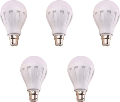 

Hexadisk 7 W Standard B22 LED Bulb(White)