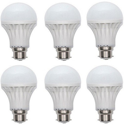 

PRO LIGHT 12 W Standard B22 LED Bulb(White, Pack of 6)