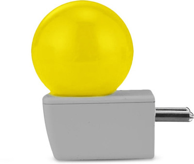 

Shadow Fax 0.5 W Standard B22 LED Bulb(Yellow)