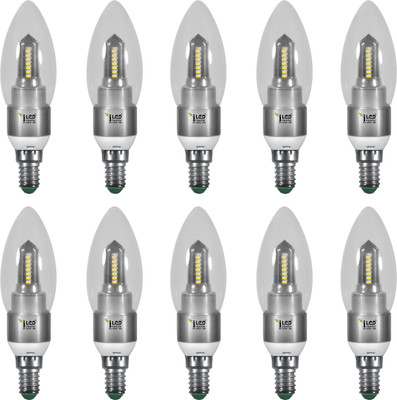 

Imperial 3 W Candle E14 LED Bulb(White, Pack of 10)