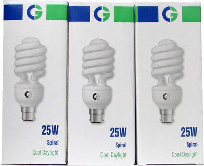 4% OFF on Crompton Greaves 25 W CFL Bulb(White, Pack of 3) 4% OFF on Crompton Greaves 25 W CFL Bulb(White, Pack of 3)