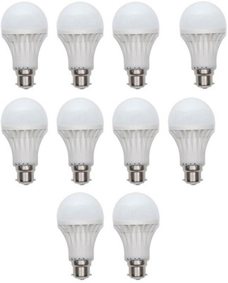 

birdy 7 W Standard B22 LED Bulb(White, Pack of 10)