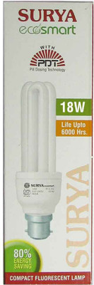 Surya 18 W B22 CFL Bulb(White) available at flipkart for Rs.185