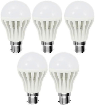 

Sun n Lite 3 W Standard B22 LED Bulb(White, Pack of 5)