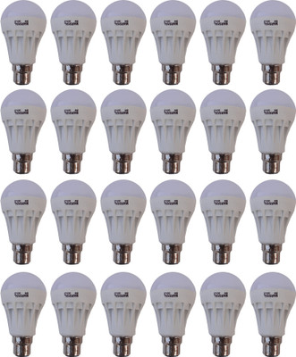 

Marshal Gold 5 W Standard B22 LED Bulb(White, Pack of 24)