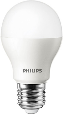 Philips 9 W Standard E27 LED Bulb(White)