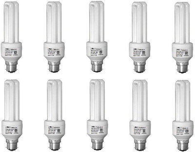 

Zora 11 W Standard B22 CFL Bulb(White, Pack of 10)