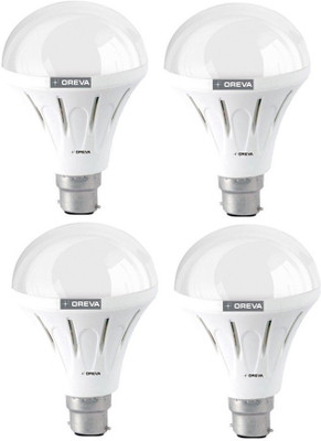 

Oreva 12 W Standard B22 LED Bulb(White, Pack of 4)
