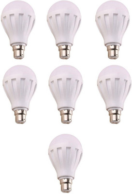 

Legemat 15 W Standard B22 LED Bulb(White, Pack of 7)