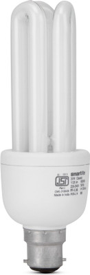 

Wipro 20 W Standard B22 CFL Bulb(White, Pack of 3)