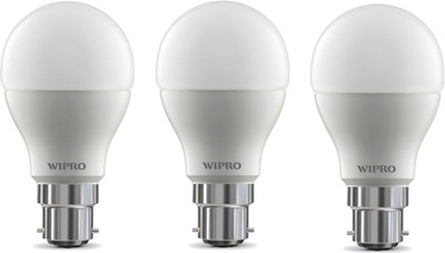 

Wipro 5 W Standard B22 LED Bulb(Yellow, Pack of 03)