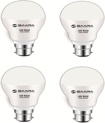 Saara 5 W Spiral B22 LED Bulb(White, Pack of 4)