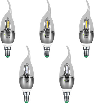 

Imperial 3 W Candle E14 LED Bulb(White, Pack of 5)