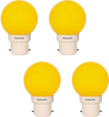 37% OFF on PHILIPS 0.5 W Standard B22 LED Bulb(Yellow, Pack of 4) 37% OFF on PHILIPS 0.5 W Standard B22 LED Bulb(Yellow, Pack of 4)