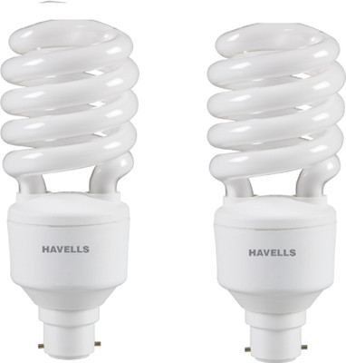 

Havells 27 W Standard CFL Bulb(White, Pack of 2)