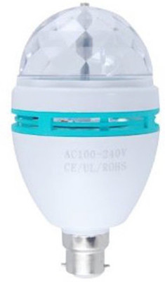 

SG Group 3 W Standard B22 LED Bulb(Red, Blue, Green, Multicolor, Pack of 2)