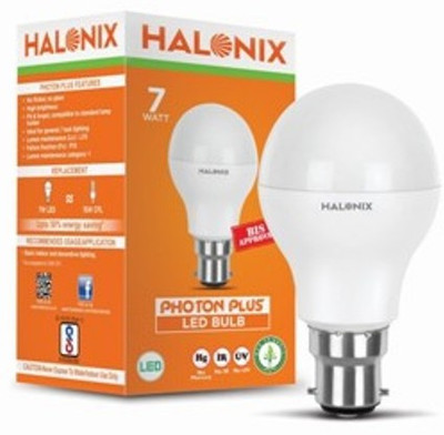 

Halonix 7 W Standard B22 LED Bulb(White, Pack of 2)