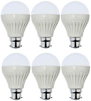 

VRCT 5 W Standard LED Bulb(White, Pack of 6)