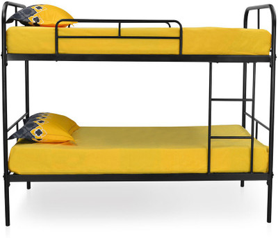 

@home by Nilkamal Metro Metal Single Bed(Finish Color - Black)