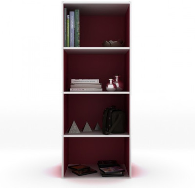 

Housefull Engineered Wood Free Standing Cabinet(Finish Color - MAGENTA WHITE)