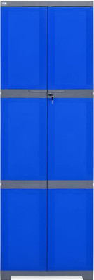 

Nilkamal Freedom Mini Large Storage Cabinet Fml Plastic Free Standing Chest of Drawers(Finish Color - Dark Blue & Grey)