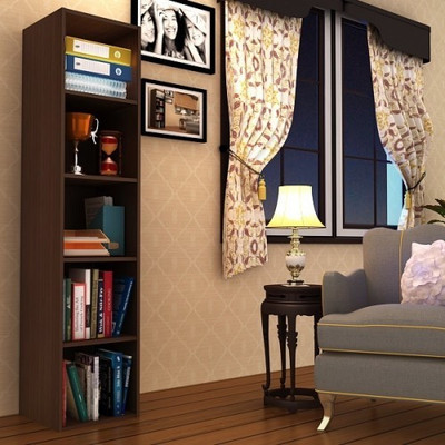 

Housefull Engineered Wood Free Standing Cabinet(Finish Color - OAK)