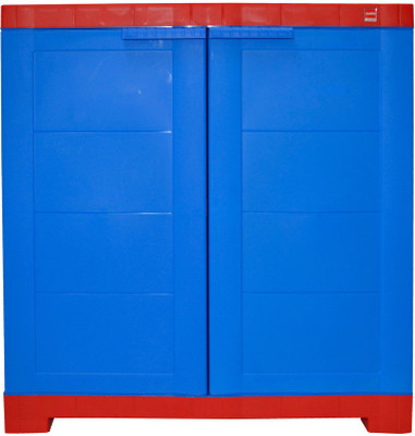 

Cello Storage Cupboard Plastic Cupboard(Finish Color - Red & Blue)