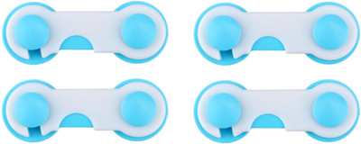 

ARRA Cabinets Doors Drawers Lock Baby Child Kids Infant newborn 4 Pcs(White)
