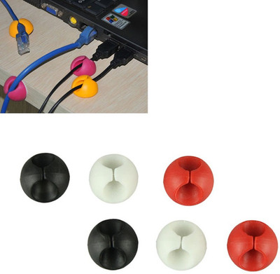 

Futaba 6pcs/lot Wire Cord Cable Drop Clip(Mullti Color)