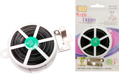 

MX 3092 Steel Stainless Steel Cable Tie(Jet Black Pack of 2)