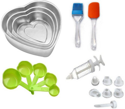 

TRISHA Plastic Cake Server(Multicolor, Pack of 59)