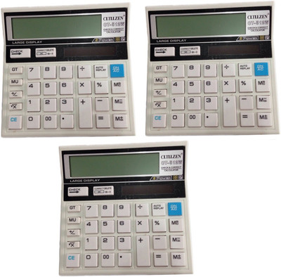 

Cltllzen CT-512 White CT-512 White Cltllzen CT-512 White CT-512 White Basic Calculator Basic Calculator(12 Digit)