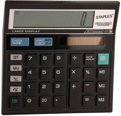 

Staples ST-9512 Basic Calculator(12 Digit), Black